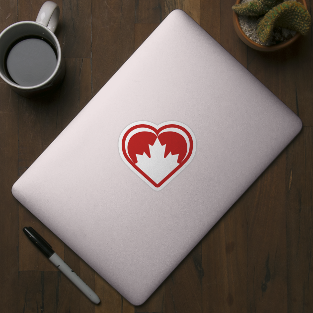 Canada Heart 2018 White 2 by beerman